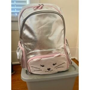 Metallic Cat Critter‎ Backpack Mackenzie Pottery Barn Large Minor Defect